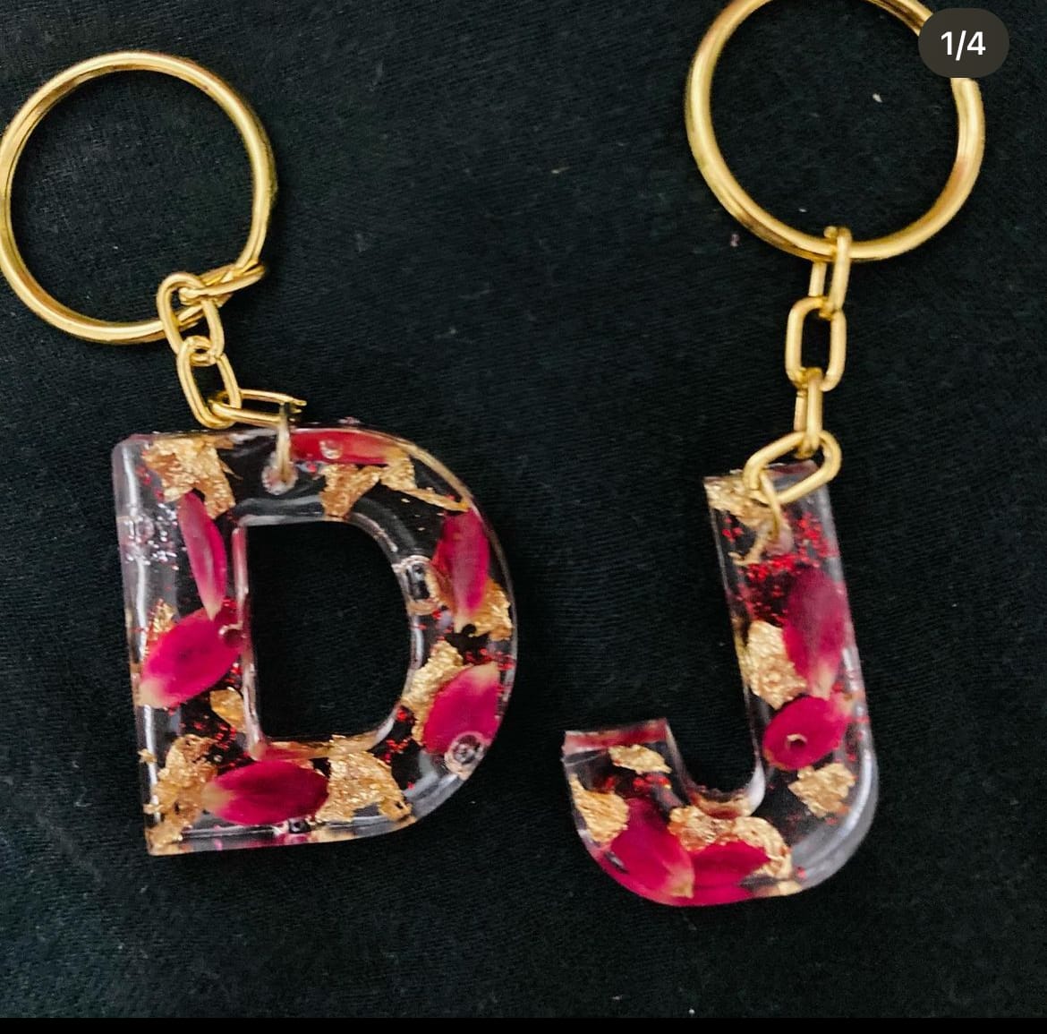 Resin Alphabet Keychains - Image 4