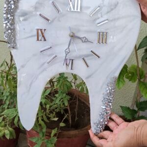 Resin Dental Theme Clock