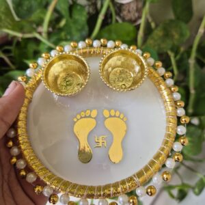 Shubh Pagla Resin Pooja Platter