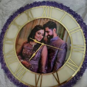Resin Photo Clock 7