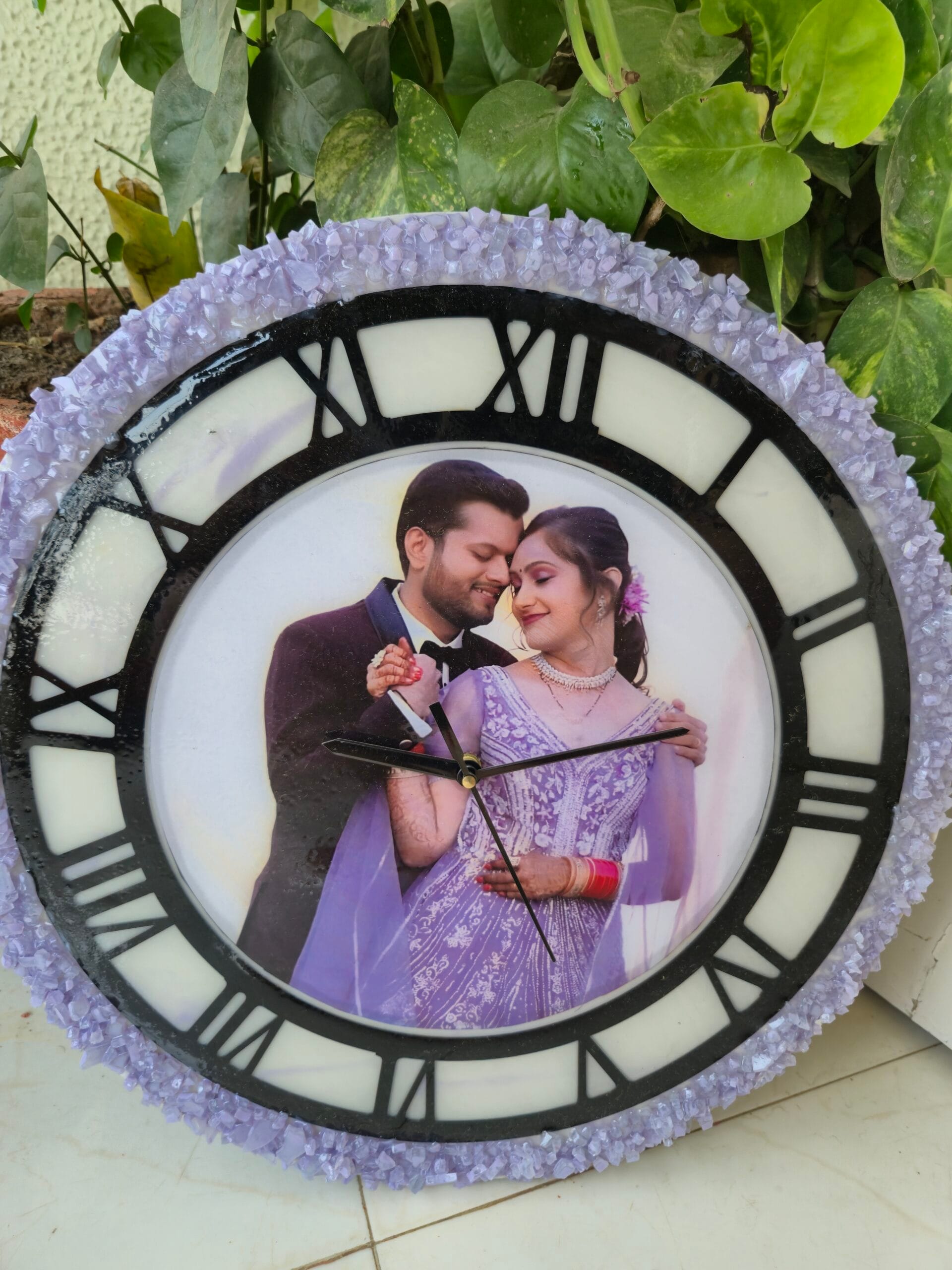 Resin Photo Clock 3