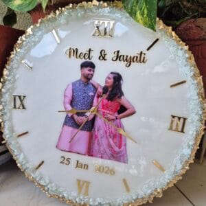 Resin Photo Clock 4