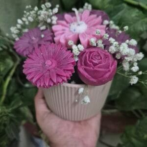 Floral Candle Bouquet