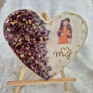 Resin Heart Shape Frame