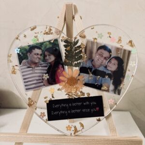Resin Heart Shape Frames