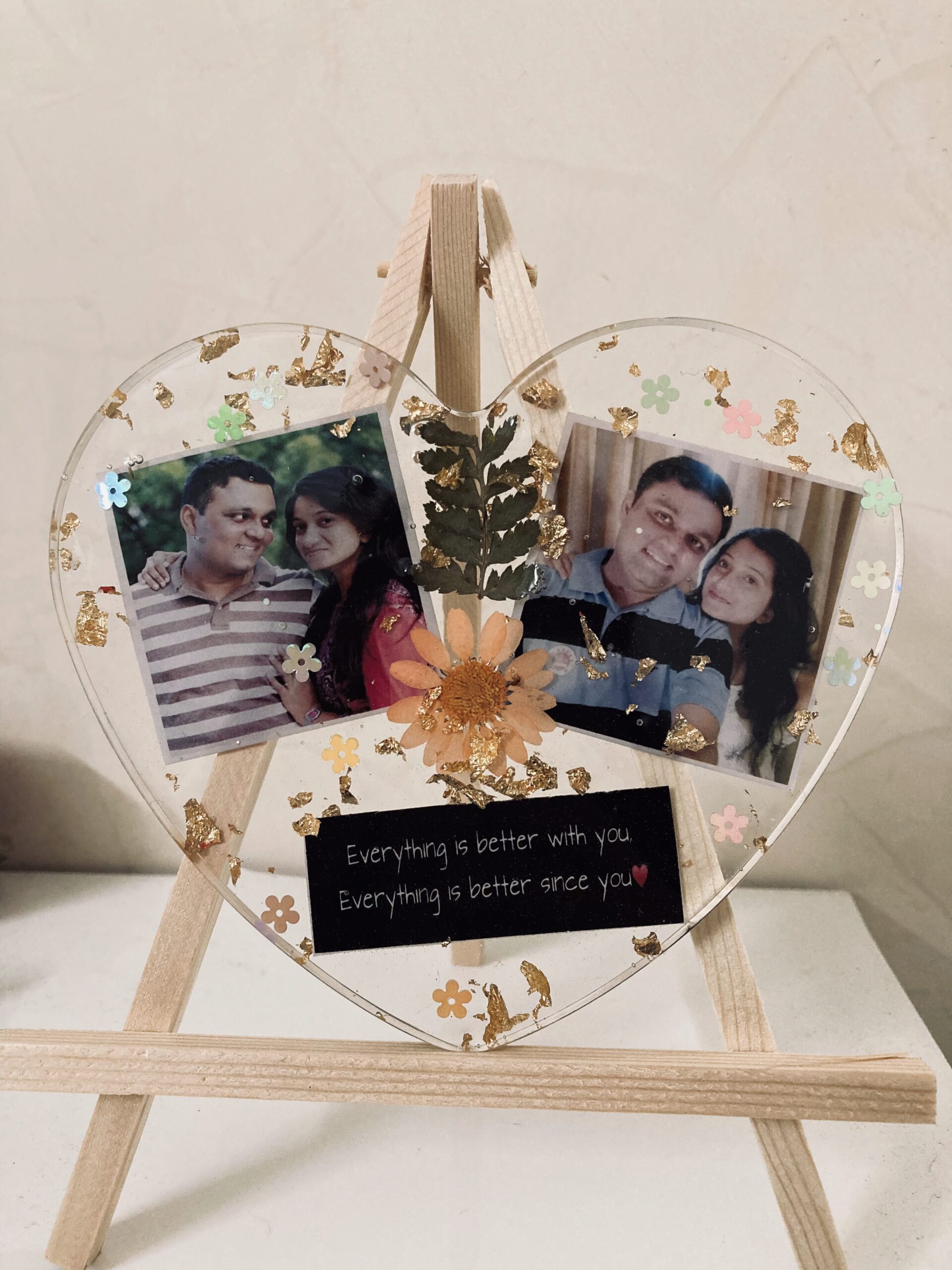 Resin Heart Shape Frames