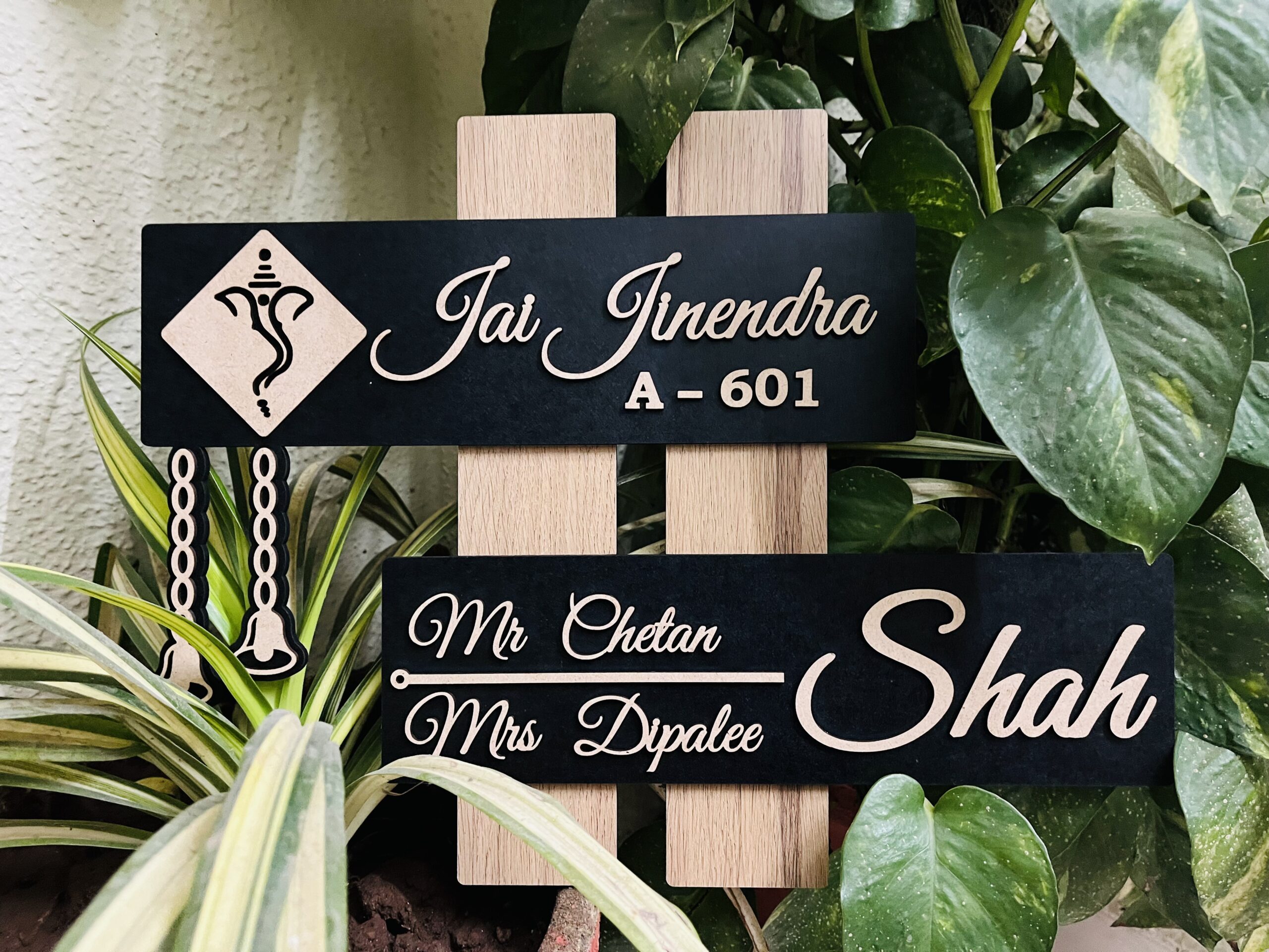 Wooden Nameplate5