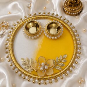 Luxury Resin Pooja Platter